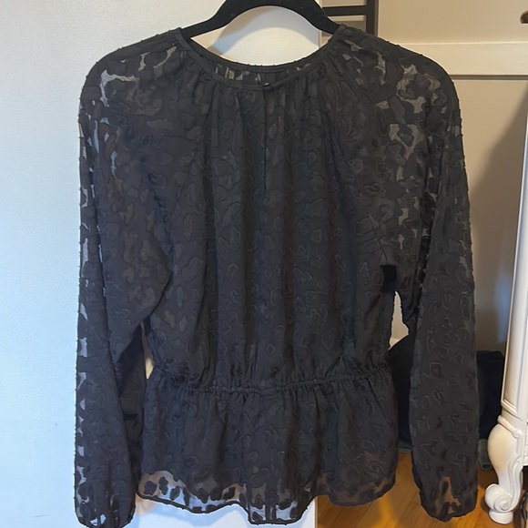 NWT Ann Taylor Peplum top - small - Picture 2 of 9